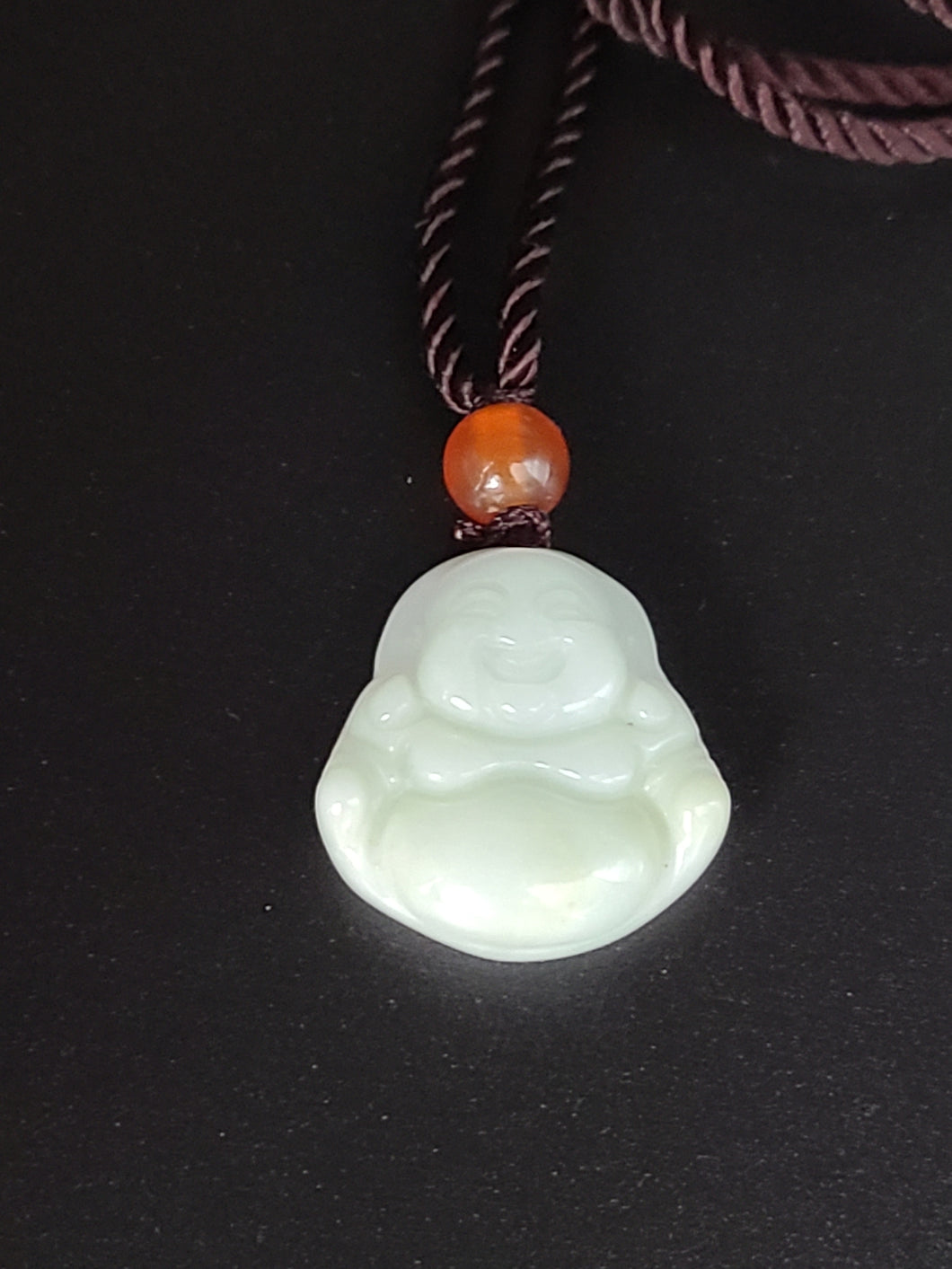 DÂY MAY MẮN PHẬT DI LẶC ( BUDDHIST JADE)