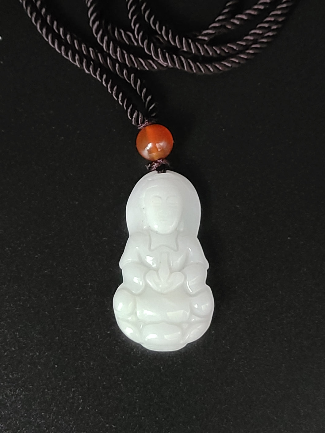 DÂY MAY MẮN PHẬT QUAN ÂM (BUDDHIST JADE)