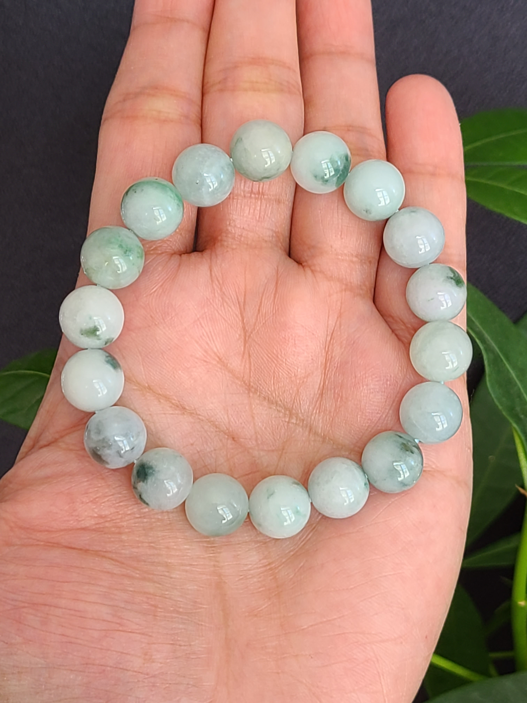 Vòng Cẩm Thạch Sơn Thủy, 10mm ( Landscape Jade)